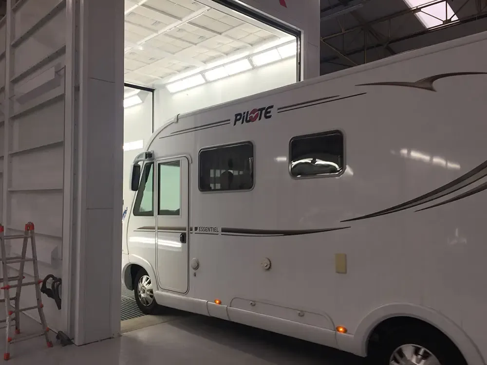 Un espace de stockage des camping-cars